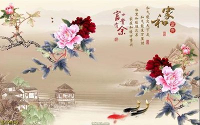 File tranh File tranh thủy mặc TM140 (bản gốc) in canvas