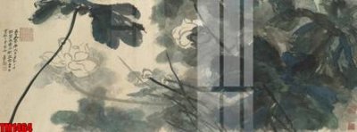 Ảnh gốc File tranh thủy mặc trung quốc TM1464 (độ nét cao) in mica