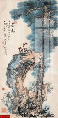 Download file File tranh thủy mặc trung quốc TM1510 (gốc) in mica cao cấp