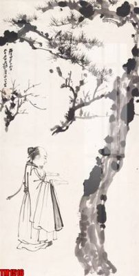 Hình ảnh file gốc in trần nhà File tranh thủy mặc trung quốc TM1516