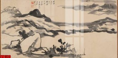 Tải file gốc File tranh thủy mặc trung quốc TM1529 (in bạt) quảng cáo