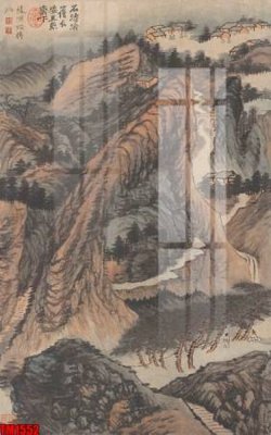 Tải file File tranh thủy mặc trung quốc TM1552 (ảnh gốc) in tranh kính