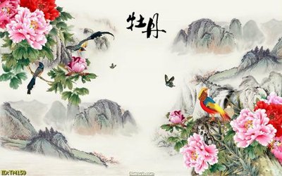 Tệp tin gốc File tranh thủy mặc TM159 (dùng cho in) File tranh thủy mặc TM159