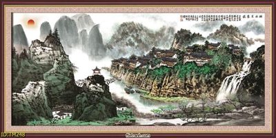 Tải về file tranh gốc File tranh thủy mặc TM248 (để in quảng cáo)