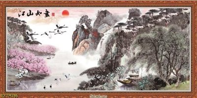 Download file File tranh thủy mặc TM286 (gốc) cho xưởng in