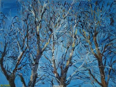 File gốc File tranh thủy mặc TM381 (in lụa) tranh phong thủy