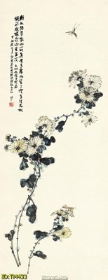 File tranh File tranh thủy mặc TM433 (bản gốc) in lụa 5D