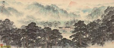 File tranh quảng cáo File tranh thủy mặc TM576 (download file gốc)