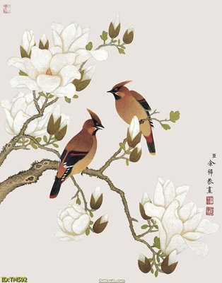 File PSD File tranh thủy mặc TM592 (bản gốc) độ phân giải cao