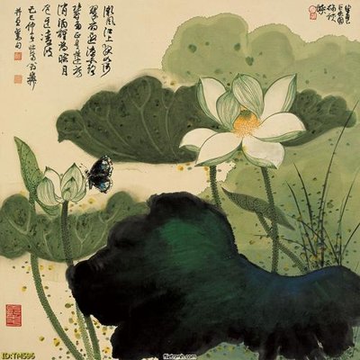 Tải file File tranh thủy mặc TM596 (gốc) chủ đề tâm linh