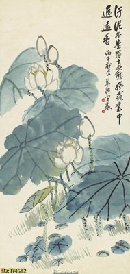 Ảnh gốc file in lụa File tranh thủy mặc TM612 chi tiết