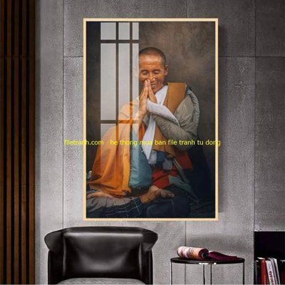 File tranh File tranh thầy thích minh tuệ TMT104 (gốc) chủ đề trẻ em