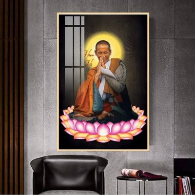 File gốc in mica File tranh thầy thích minh tuệ TMT58 chất lượng