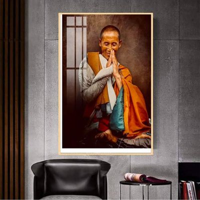 File tranh File tranh thầy thích minh tuệ TMT63 (bản gốc) in lụa dán tường