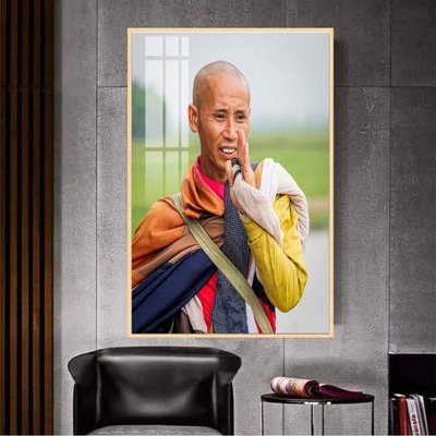 Tải file gốc in lụa File tranh thầy thích minh tuệ TMT66 siêu nét