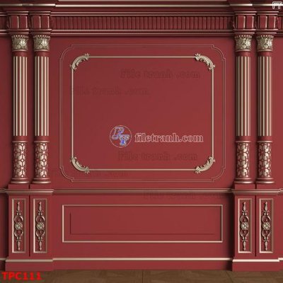 File in ấn Tranh phào chỉ TPC111 (bản gốc) chất lượng cao