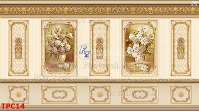 File tranh gốc Tranh phào chỉ TPC14 (sắc nét từng chi tiết)