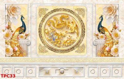 Tải file Tranh phào chỉ TPC33 (ảnh gốc) in tráng gương