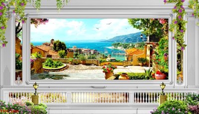 File tranh Tranh phào chỉ TPC560 (bản gốc) treo phòng ăn