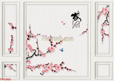 File gốc Tranh phào chỉ TPC562 (chuẩn màu) cho in offset