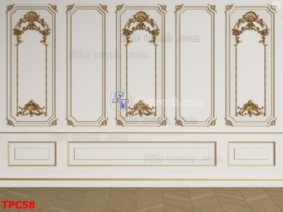 File tranh Tranh phào chỉ TPC58 (gốc) in film