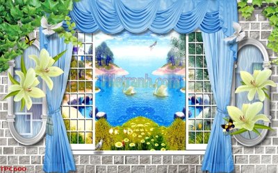 Hình ảnh file gốc Tranh phào chỉ TPC600 cho in UV