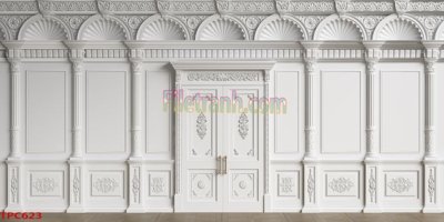 File PSD Tranh phào chỉ TPC623 (gốc) nhiều lớp (multi-layer)