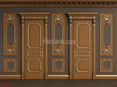 File gốc Tranh phào chỉ TPC641 (cho in ấn) độc quyền