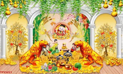 File tranh quảng cáo Tranh phào chỉ TPC651 (download file gốc)