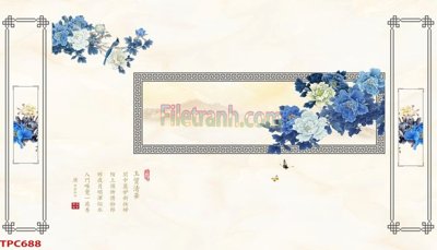 File gốc Tranh phào chỉ TPC688 (PNG) nền trong suốt