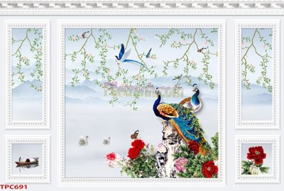 File PSD Tranh phào chỉ TPC691 (bản gốc) chất lượng nhất