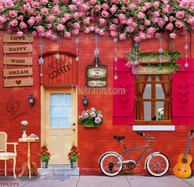 Download file gốc Tranh phào chỉ TPC771 (in lụa) hoa lá