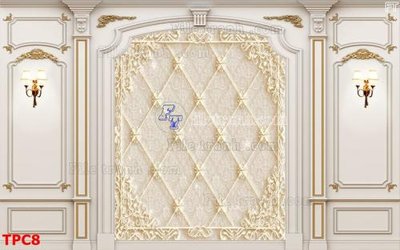 File gốc Tranh phào chỉ TPC8 (cho in UV) siêu nét