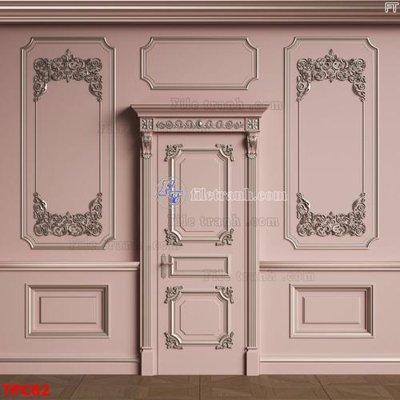 File ảnh Tranh phào chỉ TPC82 (gốc) in Hiflex