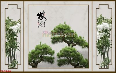 File in ấn Tranh phào chỉ TPC849 (bản gốc) chất lượng cao