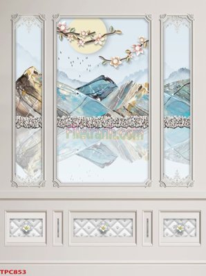File gốc Tranh phào chỉ TPC853 (Filetranh.com) Tranh phào chỉ TPC853