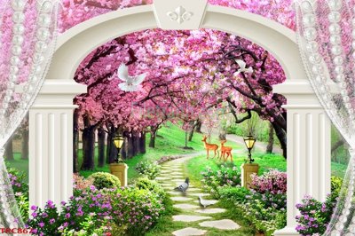 Tệp tin gốc Tranh phào chỉ TPC867 (dùng cho in) Tranh phào chỉ TPC867