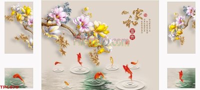 File gốc Tranh phào chỉ TPC879 (in 3D) nghệ thuật