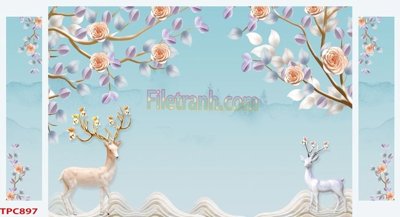 Download file ảnh gốc Tranh phào chỉ TPC897 để in ấn