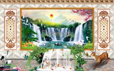 File tranh Tranh phào chỉ TPC916 (ảnh gốc) chi tiết rõ ràng