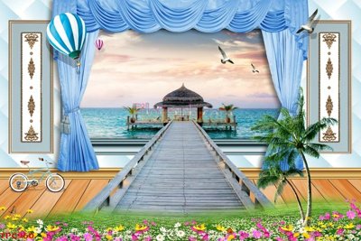 File gốc Tranh phào chỉ TPC960 (PNG) không nền chất lượng