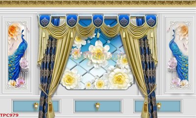 File tranh quảng cáo Tranh phào chỉ TPC979 (download file gốc)