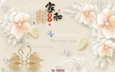 Hình ảnh gốc File hoa trang sức TS1042 (để in khổ lớn)