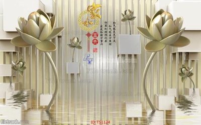 File tranh File hoa trang sức TS1124 (bản gốc) treo tường