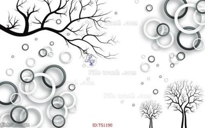 Download file gốc File hoa trang sức TS1190 (in lụa) hoa lá