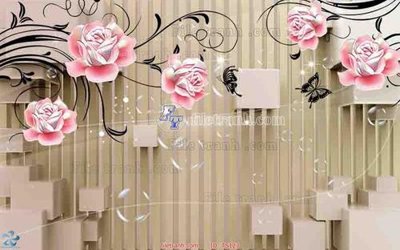 File in trần File hoa trang sức TS123 (bản gốc) phong cảnh