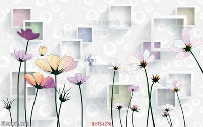 Ảnh gốc File hoa trang sức TS1278 (nét căng) in mica