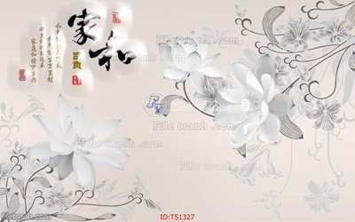 File gốc File hoa trang sức TS1327 (in mica) làm bảng hiệu