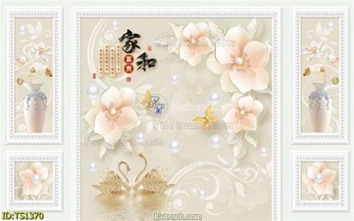 Tệp tin gốc File hoa trang sức TS1370 (chất lượng cao) File hoa trang sức TS1370