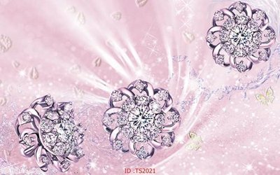 File ảnh File hoa trang sức 3d TS2021 (gốc) trang trí khách sạn